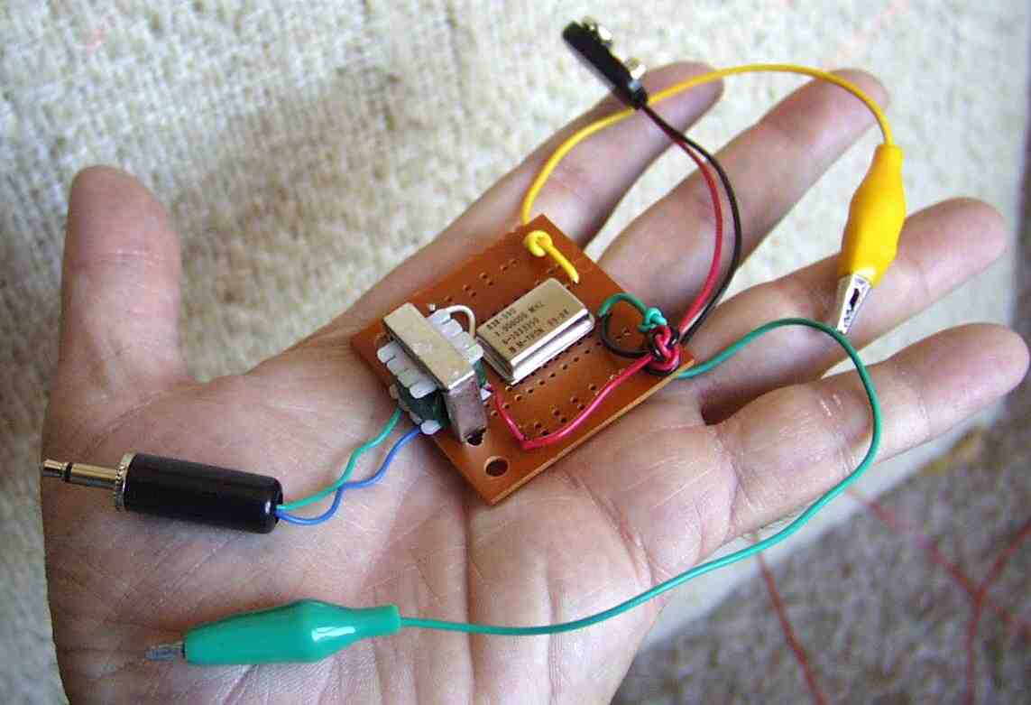 Medium wave transmitter experiment AM radio transmitter DIY kit test radio