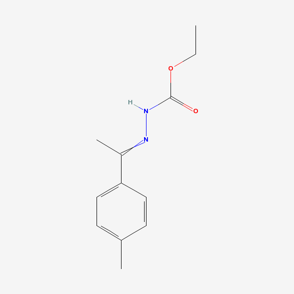 ethyl N-1-(4-methylphenyl)ethylideneamino carbamate.