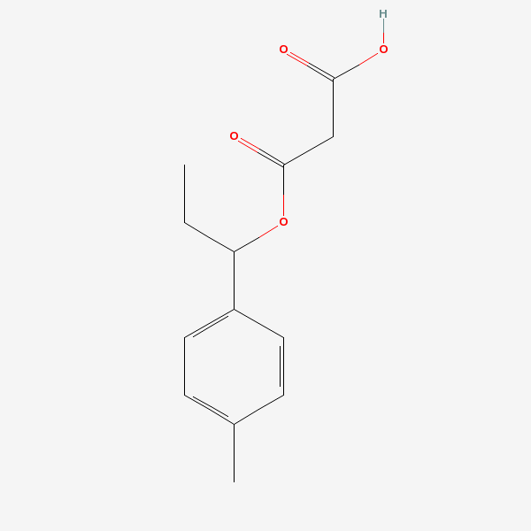 alpha-Ethyl-p-methylbenzyl ester of malonic acid.